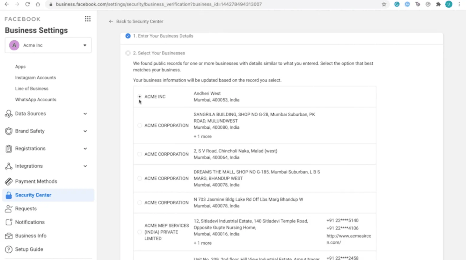 FBM process steps